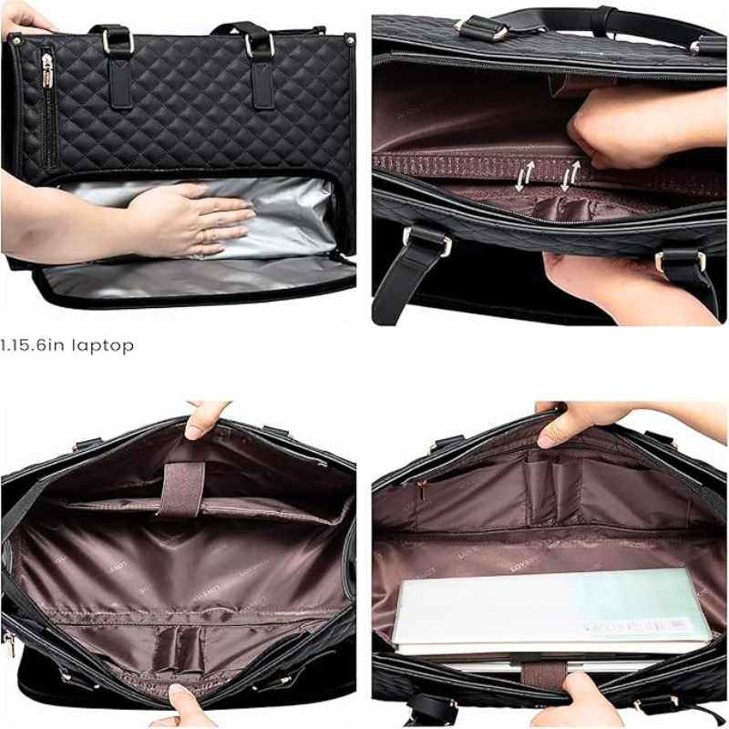 Velorah™ Premium Tote Bag with Insulated Food Compartment