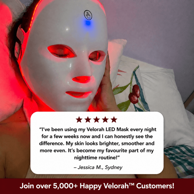 Velorah™ Premium 7-Color LED Light Therapy Mask