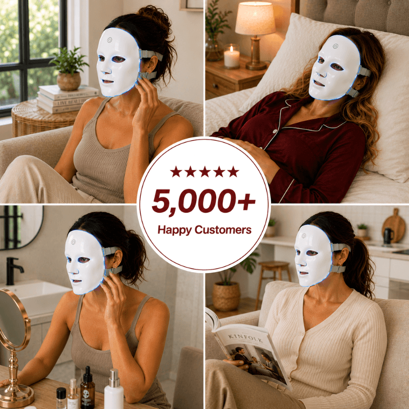 Velorah™ Premium 7-Color LED Light Therapy Mask