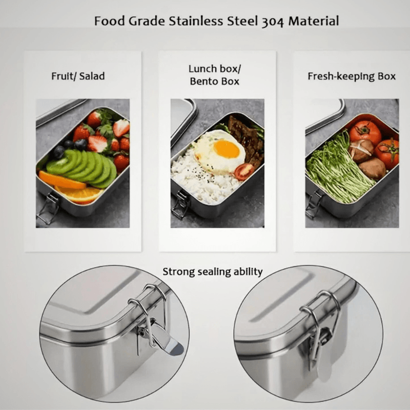 Velorah™ Premium Stainless Steel Bento Lunch Box