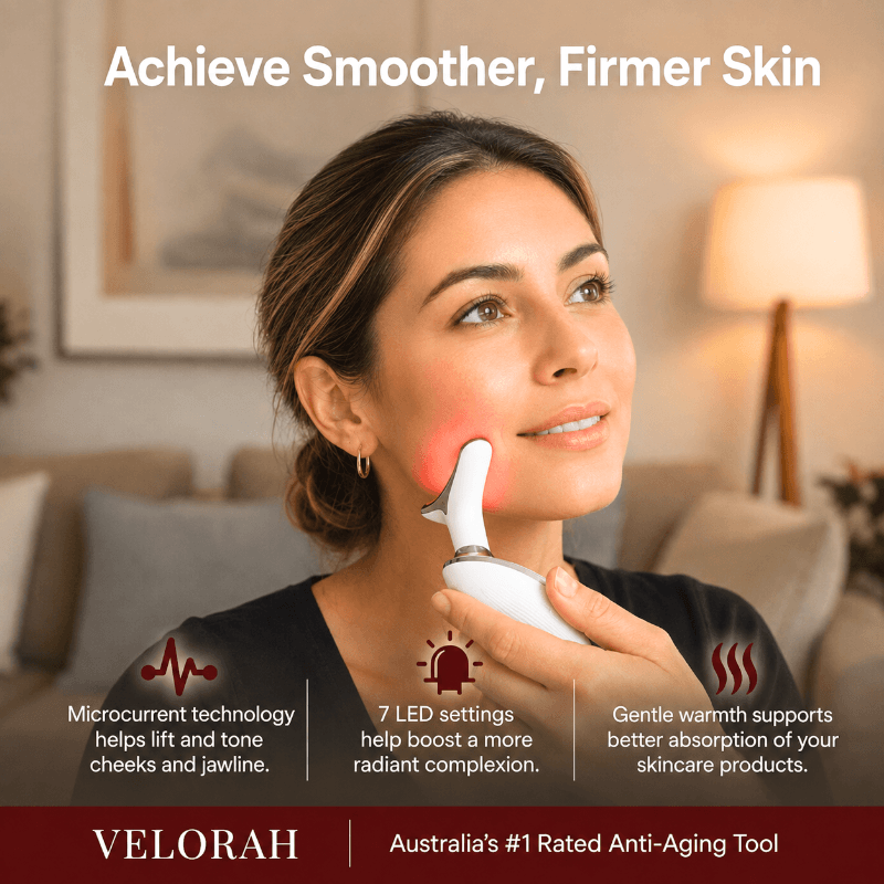 Velorah™ Premium LED Light Therapy Face Massager
