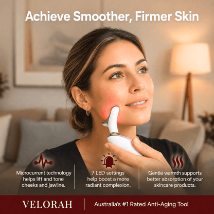 Velorah™ Premium LED Light Therapy Face Massager