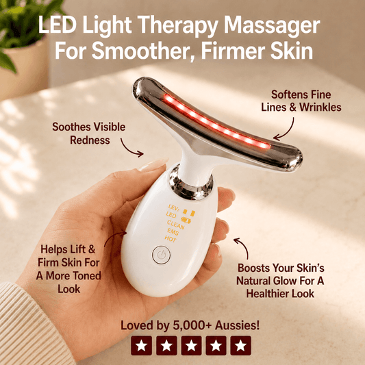 Velorah™ Premium LED Light Therapy Face Massager