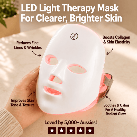 Velorah™ Premium 7-Color LED Light Therapy Mask